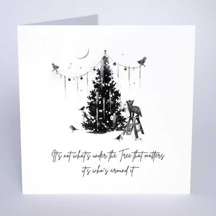 Five Dollar Shake - Around the Tree Christmas Card