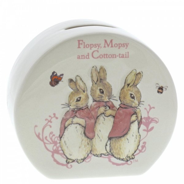 Beatrix Potter Flopsy, Mopsy & Cotton-tail Money Bank