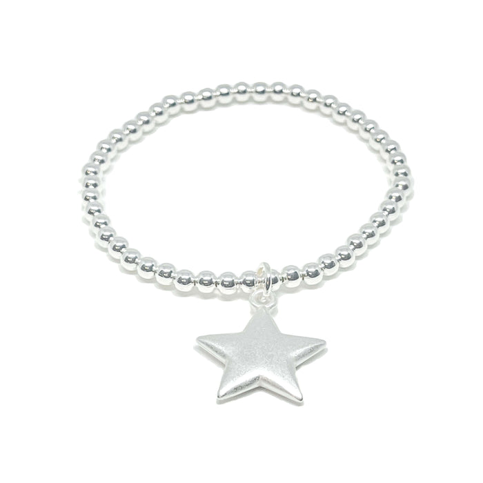 Clementine Florence Star Bracelet - Silver