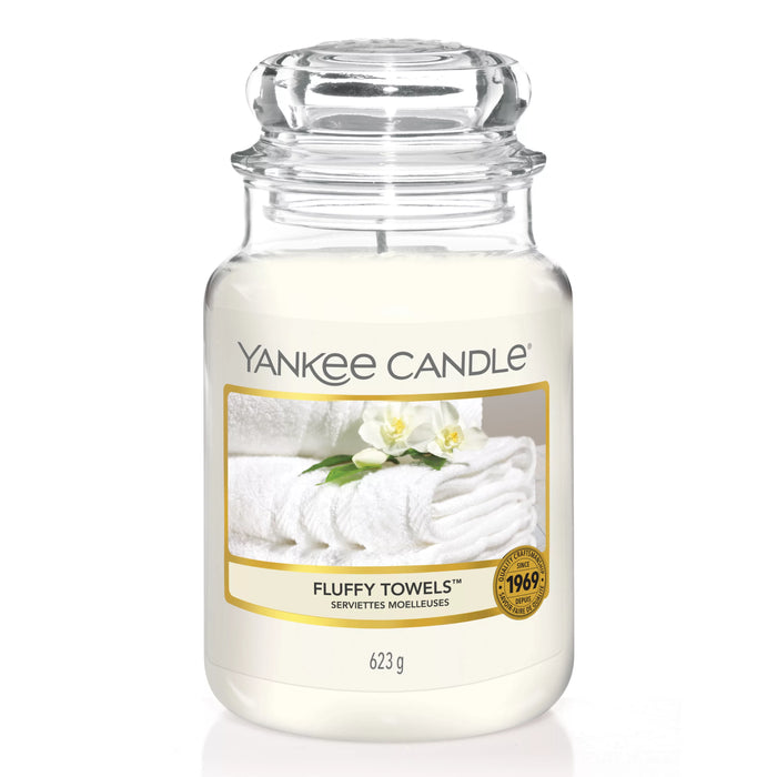 Yankee Candle Fluffy Towels Large Jar Candle