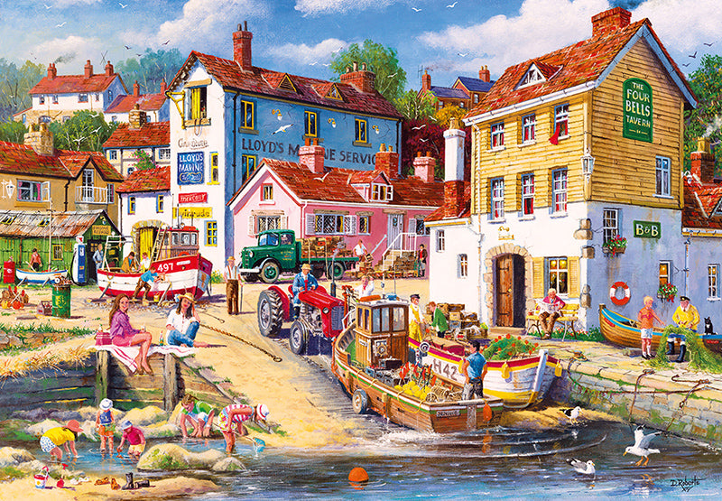 Gibsons The Four Bells 2000pc Jigsaw Puzzle