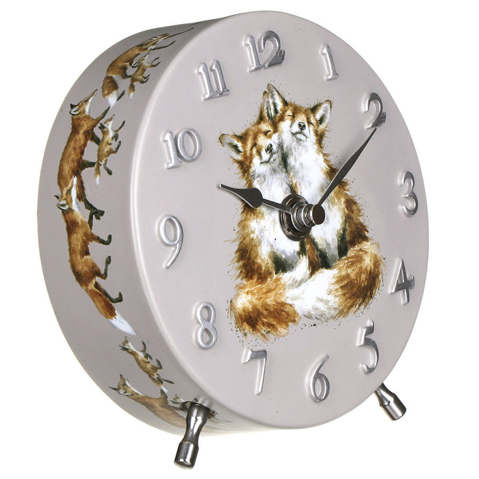 Wrendale Designs Fox Mantel Clock