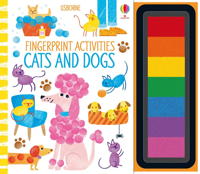Usborne Fingerprint Activities Cats and Dogs