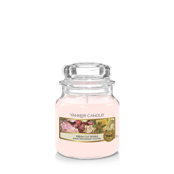 Yankee Candle Fresh Cut Roses Small Jar Candle