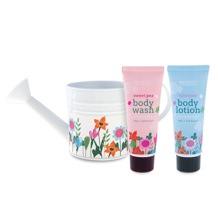 Mad Beauty Full Bloom Watering Can Gift Set