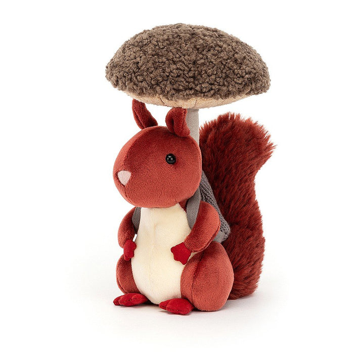 Jellycat Fungi Forager Squirrel