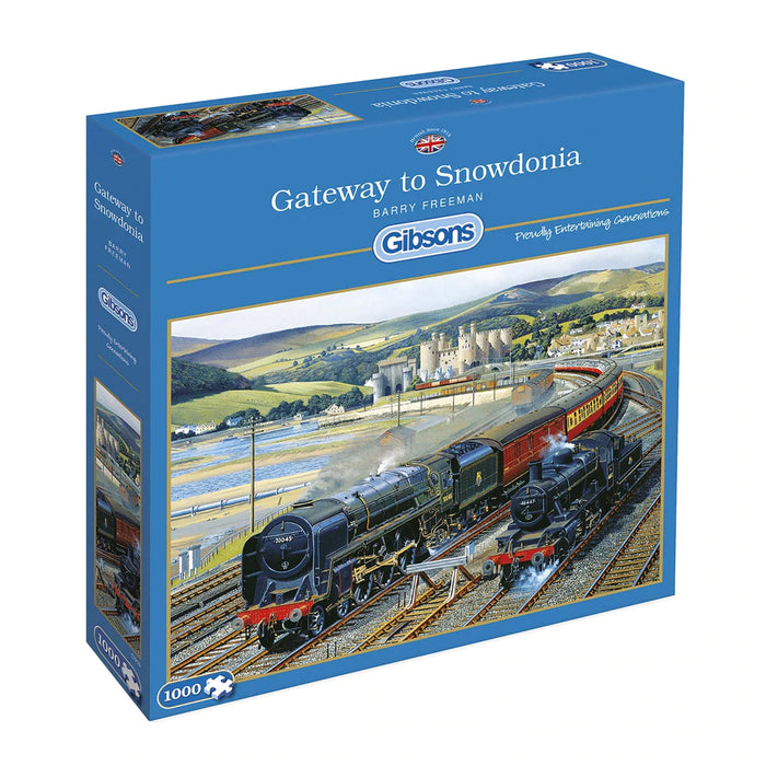 Gibsons Gateway To Snowdonia 1000 Piece Jigsaw Puzzle