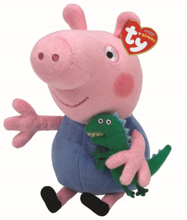 TY Peppa Pig Beanies - George Pig