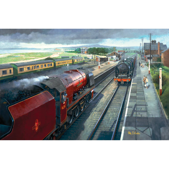 Gibsons Hest Bank 1961 500 Piece Jigsaw Puzzle