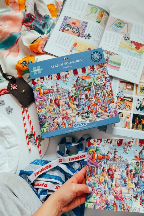 Gibsons Seaside Souvenirs 1000pc Jigsaw Puzzle