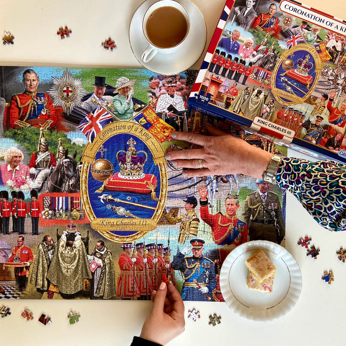 Gibsons Coronation Of A King 1000pc Jigsaw Puzzle