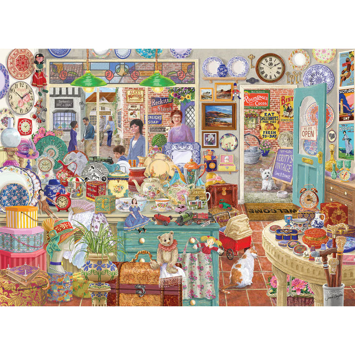 Gibsons Verity's Vintage Shop 1000pc Jigsaw Puzzle