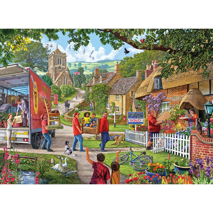 Gibsons Moving Day 500 Piece Jigsaw Puzzle