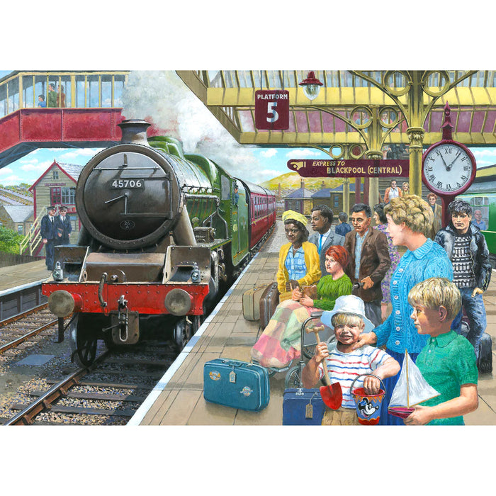 Gibsons Express To Blackpool 1000pc Jigsaw Puzzle