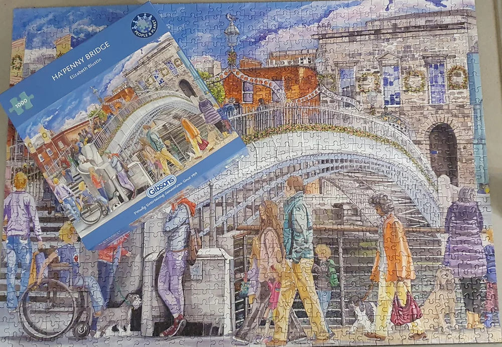 Gibsons Ha'penny Bridge 1000pc Jigsaw Puzzle