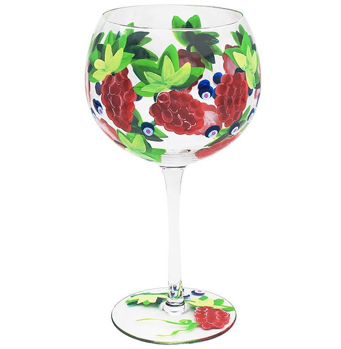 Fruity Gin Glass Raspberry