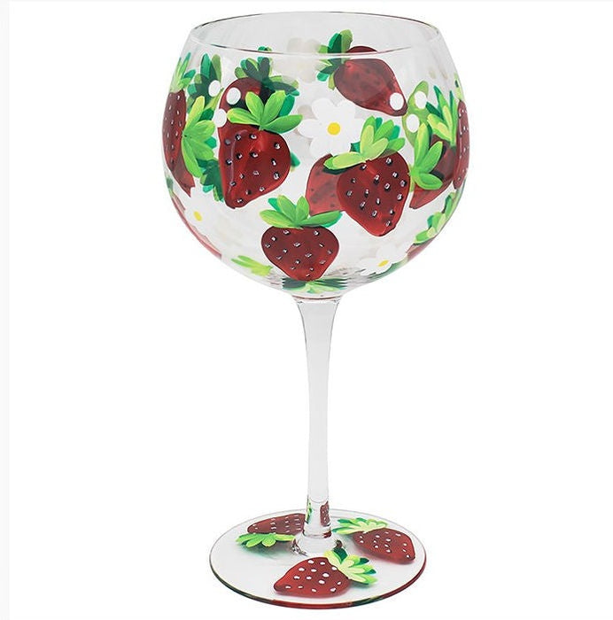 Fruity Gin Glass Strawberry