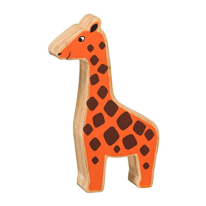 Lanka Kade Wooden Toy Natural Orange Giraffe