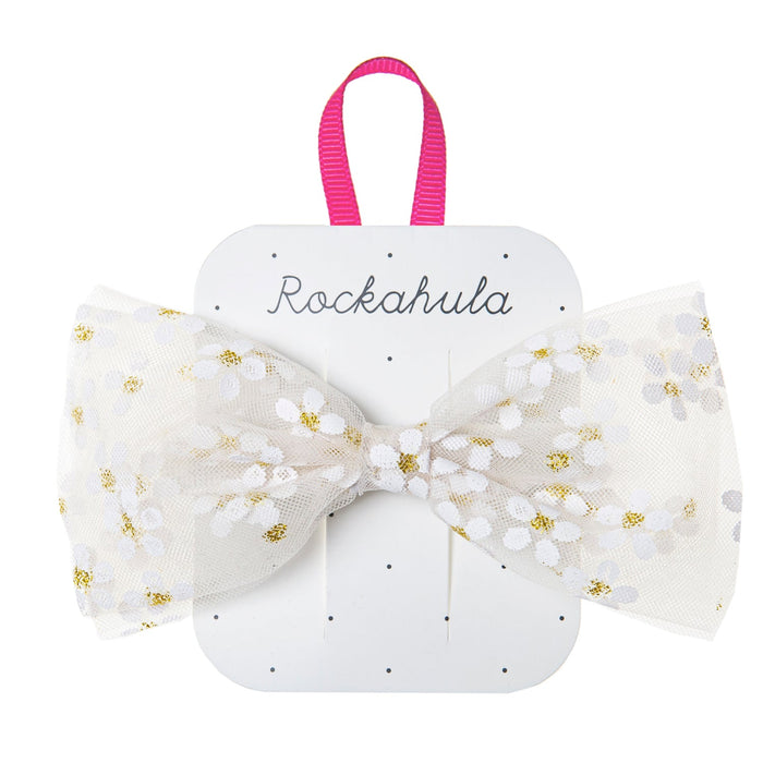 Rockahula Glitter Flower Bow Clip