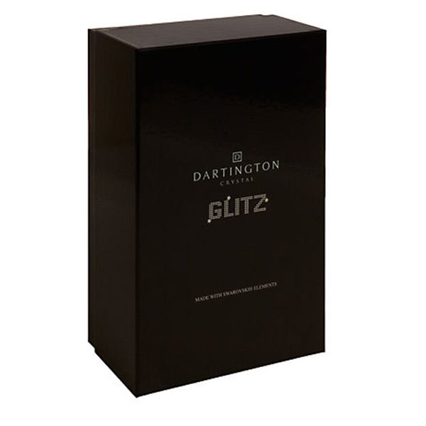 Dartington Glitz Flute Glass Pair