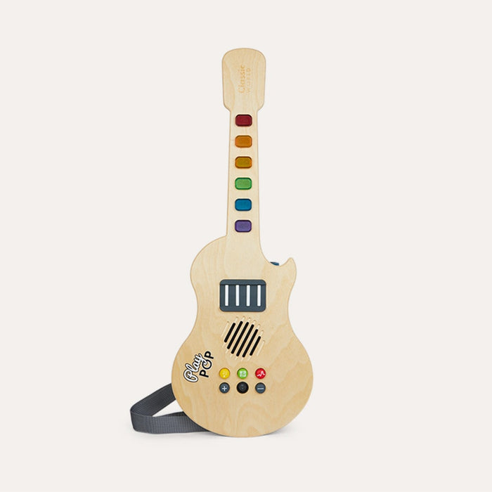 Hippychick Classic World Glowing Wooden Electric Guitar