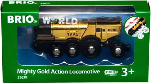 Brio Mighty Gold Action Locomotive