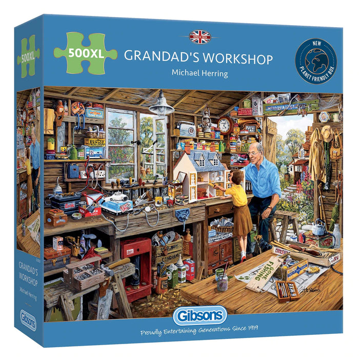 Gibsons Grandad's Workshop 500XLpc Jigsaw Puzzle