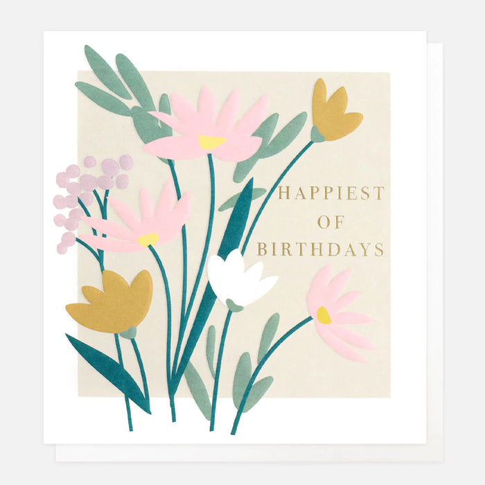 Caroline Gardner Lilies Birthday Card