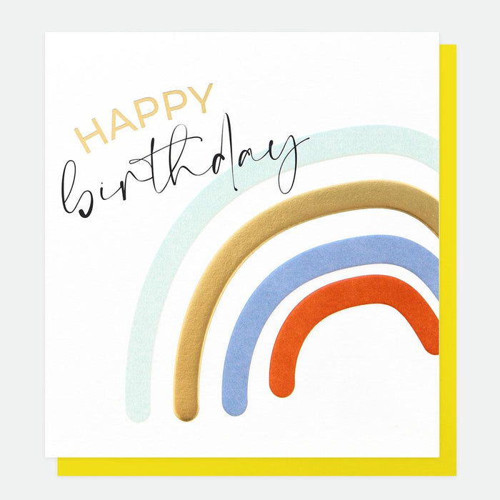 Caroline Gardner Rainbow Birthday Card