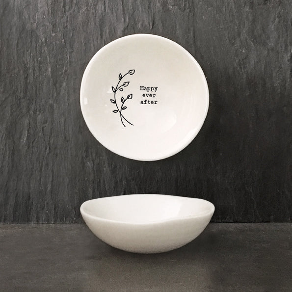 East of India Small Hedgerow Bowl - Happy Ever After
