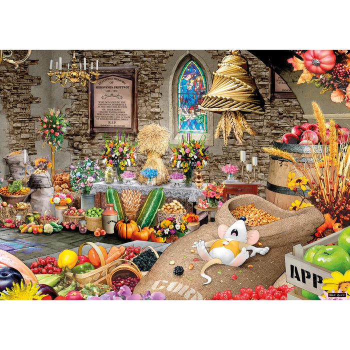 Gibsons Harvest Feastival 1000 Piece Jigsaw Puzzle