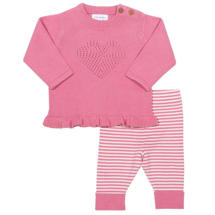 Kite Heart Knit Set