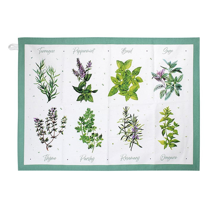 Herb Garden Tea Towel