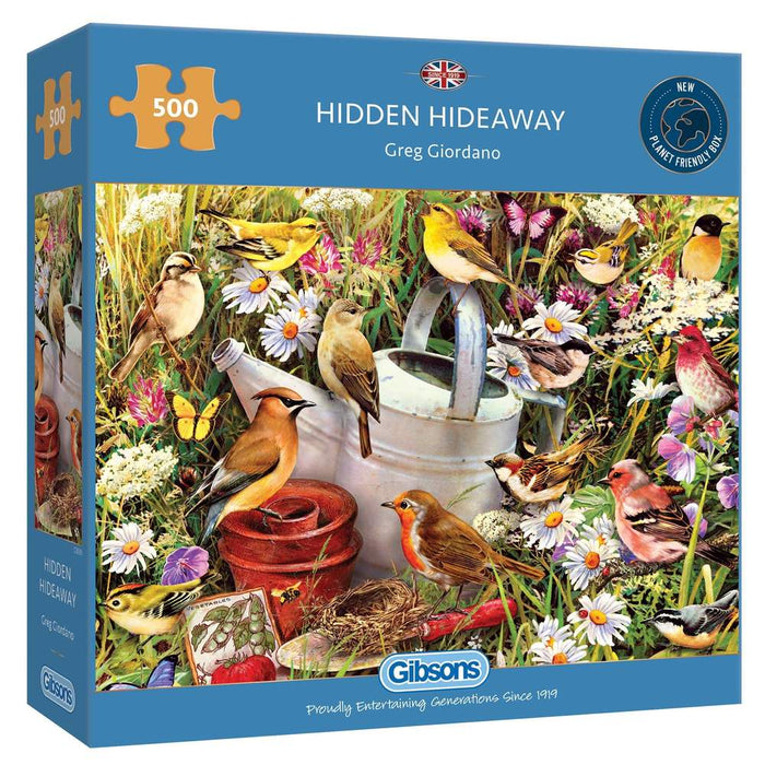 Gibsons Hidden Hideaway 500pc Jigsaw Puzzle