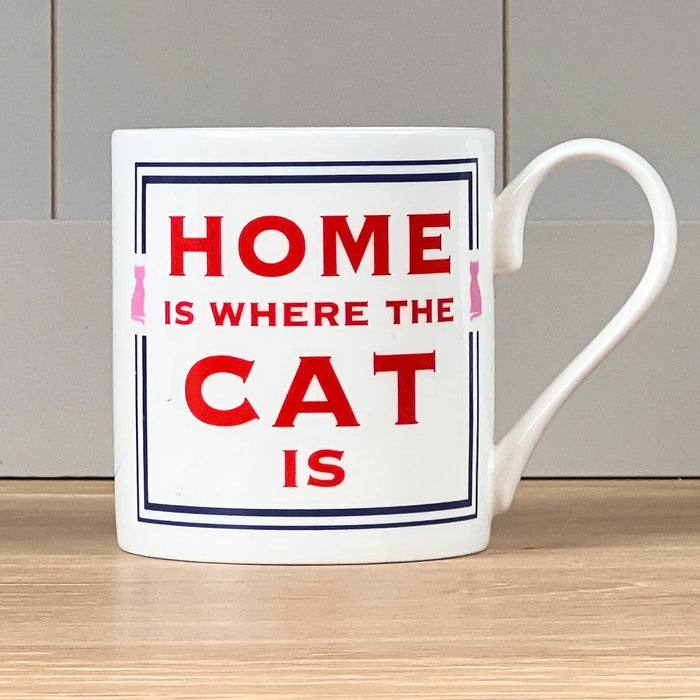 Cammy Thomson Home Is Where The Cat Is Mug