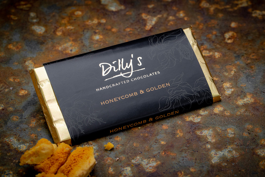 Dilly's Milk Honeycomb & Golden Bar