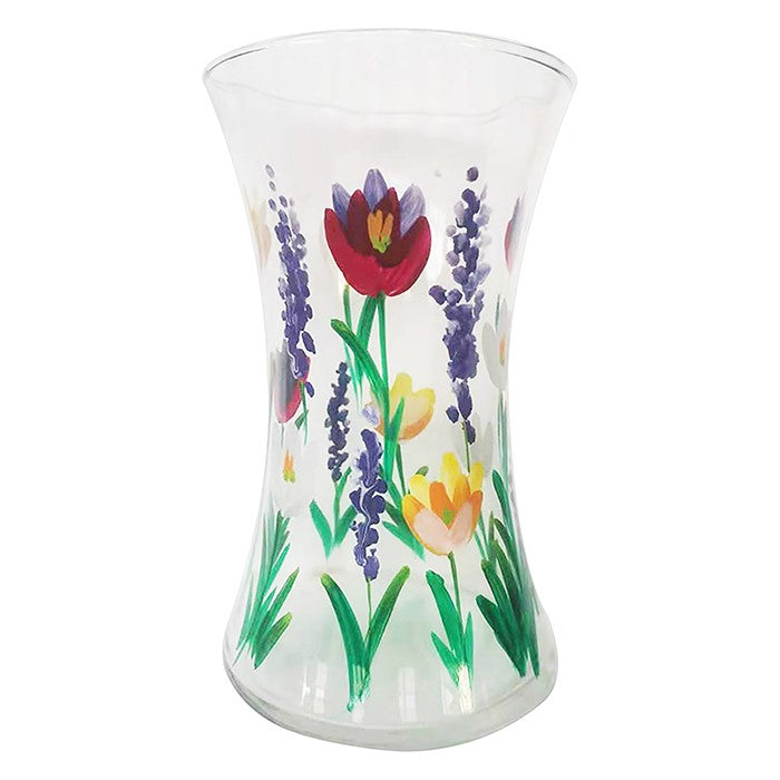Flower Glass Vase Honeysuckle