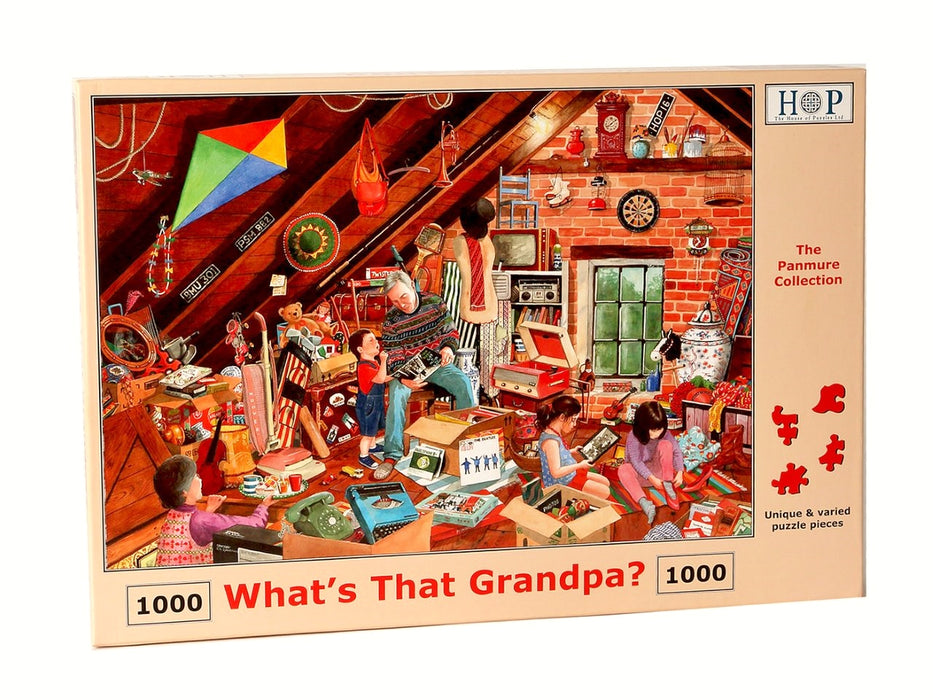 HOP What's That Grandpa 1000 Piece Jigsaw Puzzle
