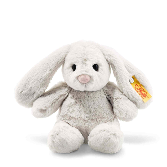 Steiff Soft Cuddly Friends Hoppie Rabbit Grey 18cm