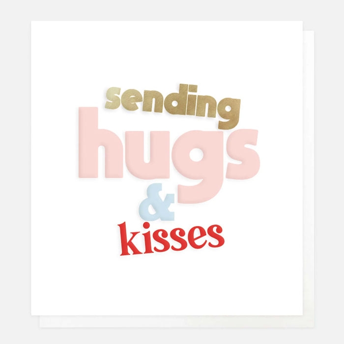 Caroline Gardner Sending Hugs & Kisses Everyday Card