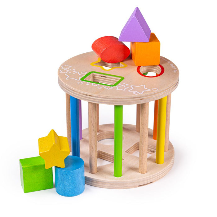 Bigjigs First Rolling Shape Sorter