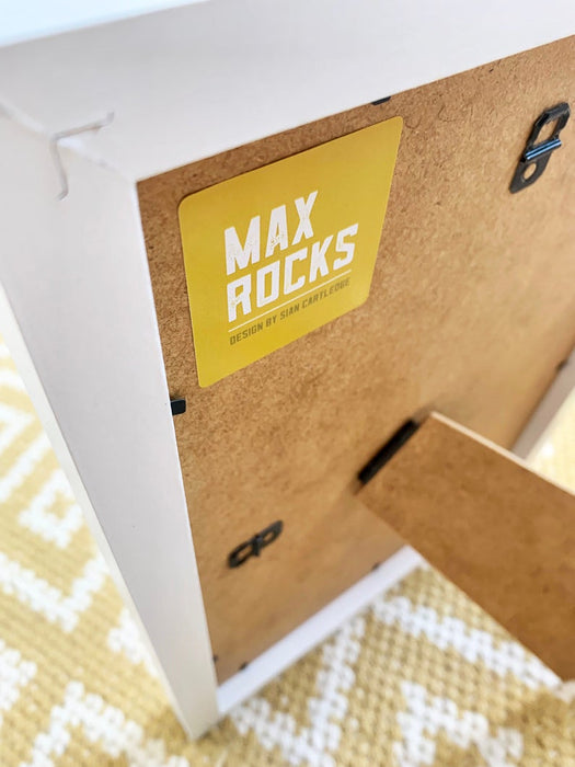 Max Rocks Designs Welsh Supporters Framed Print