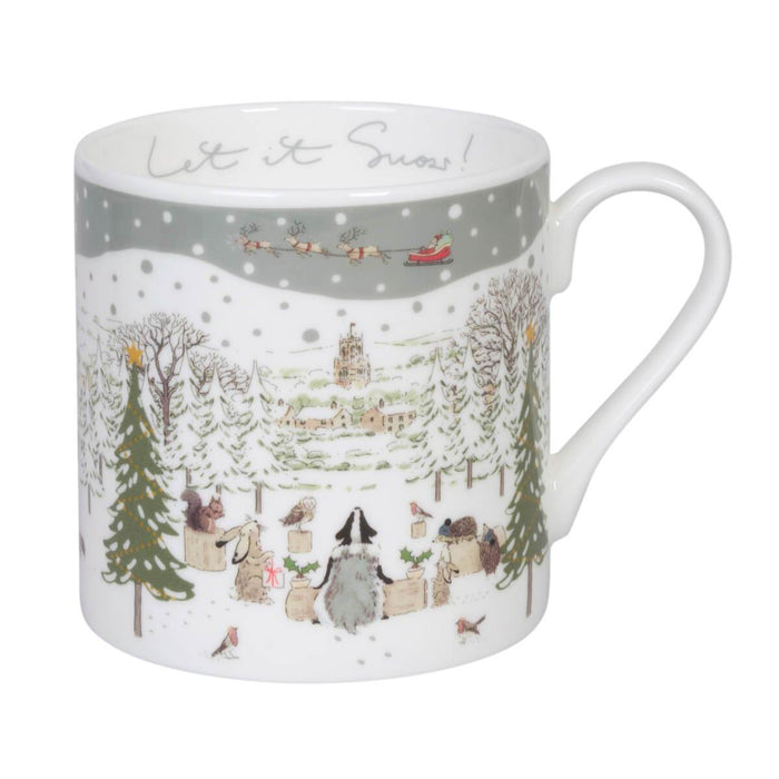 Sophie Allport Festive Forest Let It Snow Mug
