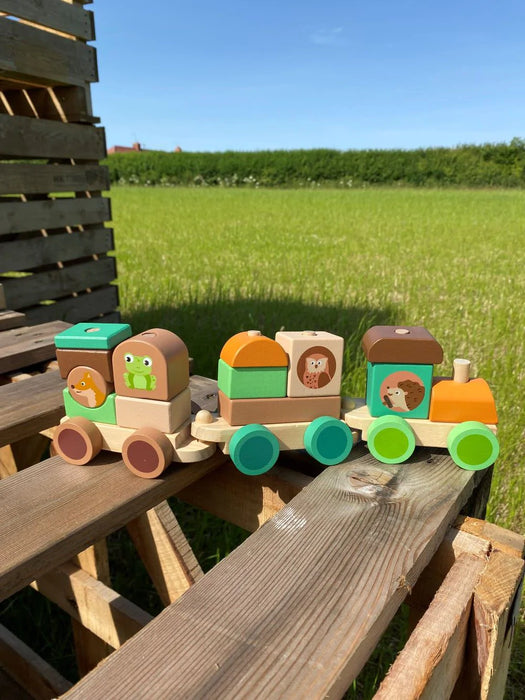 Woodland Stacking Train