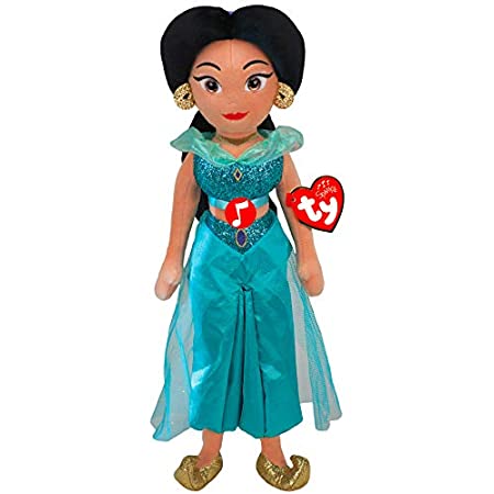 TY Disney Princess Jasmine Soft Toy with Sound