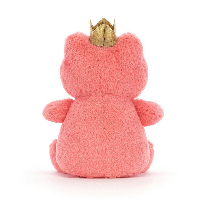 Jellycat Crowning Croaker Pink Frog