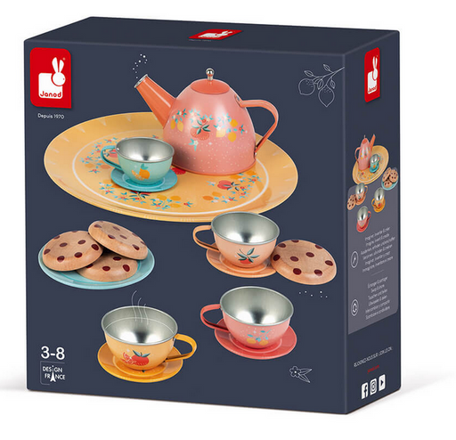 Juratoys Metal Tea Set Dinnerware — Maple Gifts