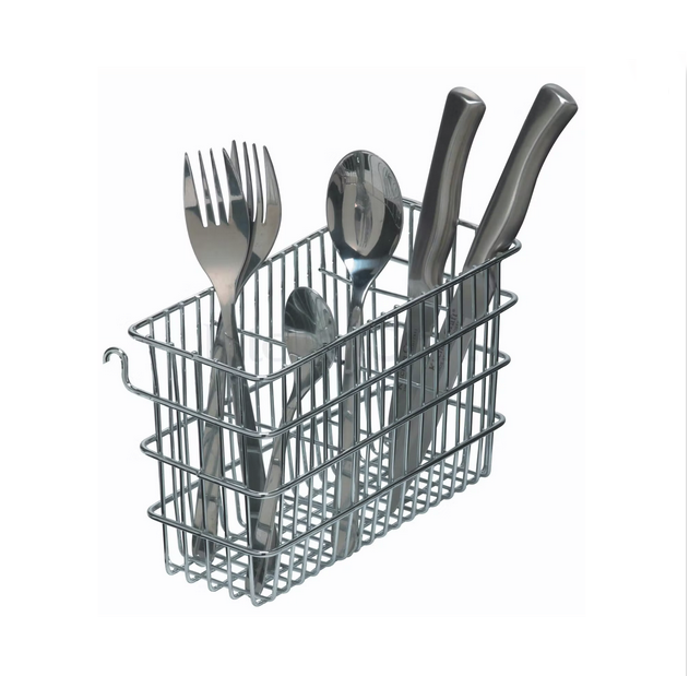 KitchenCraft Hook Over Cutlery Draining Basket