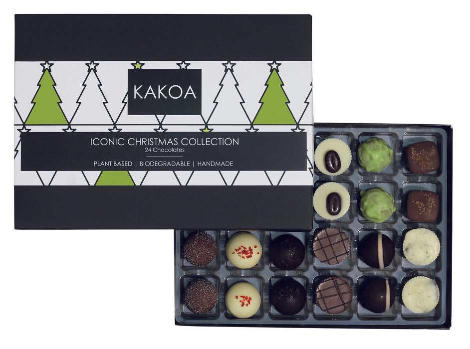 Kakoa Iconic Christmas Collection - 24 Vegan Festive Treats