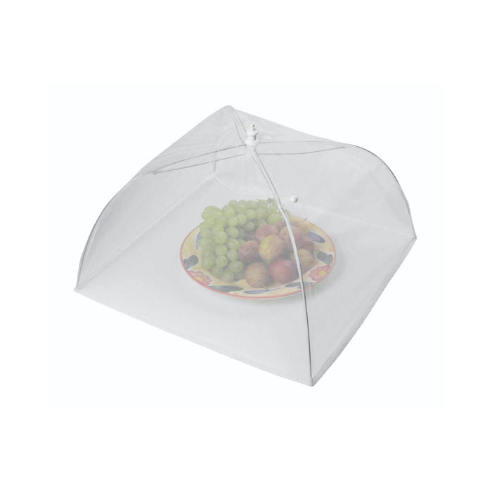 KitchenCraft 40cm White Umbrella Food Cover
